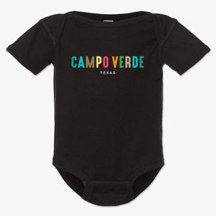 Campo Verde Texas Color Pop Baby Onesie
