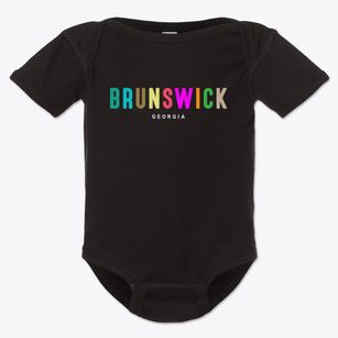 Brunswick Georgia Color Pop Baby Onesie