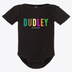 Dudley Missouri Color Pop Baby Onesie