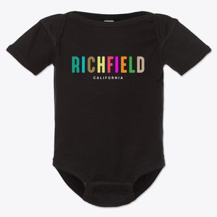 Richfield California Color Pop Baby Onesie
