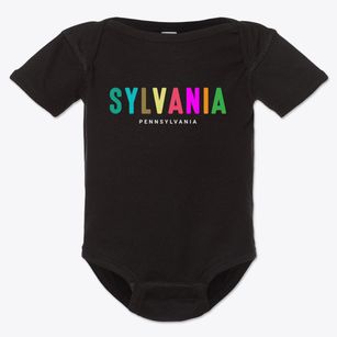 Sylvania Pennsylvania Color Pop Baby Onesie