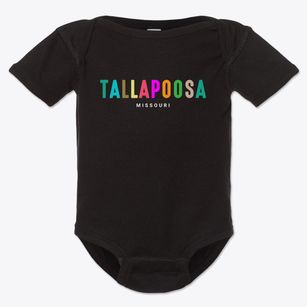 Tallapoosa Missouri Color Pop Baby Onesie