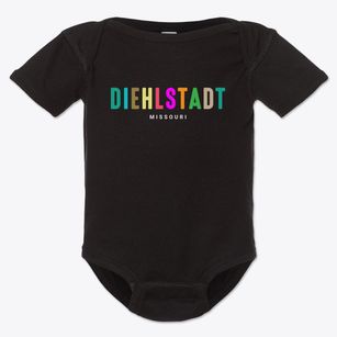 Diehlstadt Missouri Color Pop Baby Onesie