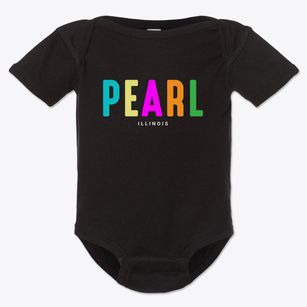 Pearl Illinois Color Pop Baby Onesie