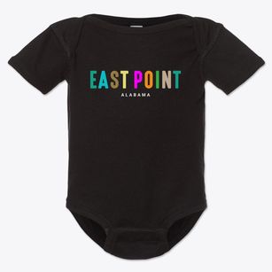 East Point Alabama Color Pop Baby Onesie