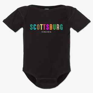 Scottsburg Virginia Color Pop Baby Onesie
