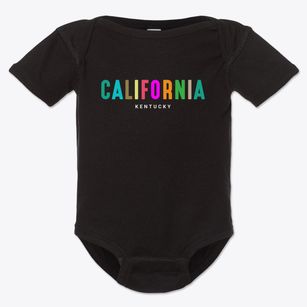 California Kentucky Color Pop Baby Onesie