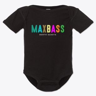 Maxbass North Dakota Color Pop Baby Onesie