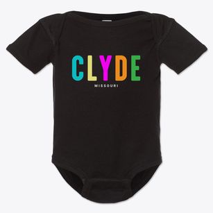 Clyde Missouri Color Pop Baby Onesie