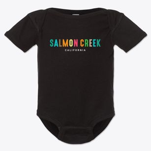 Salmon Creek California Color Pop Baby Onesie