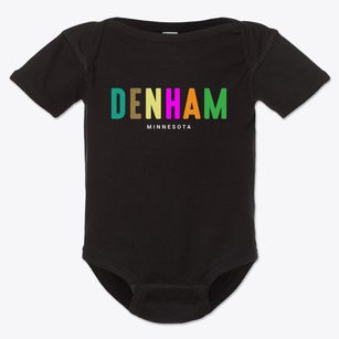 Denham Minnesota Color Pop Baby Onesie