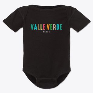 Valle Verde Texas Color Pop Baby Onesie