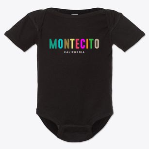 Montecito California Color Pop Baby Onesie