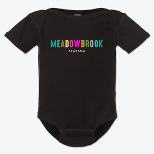 Meadowbrook Alabama Color Pop Baby Onesie