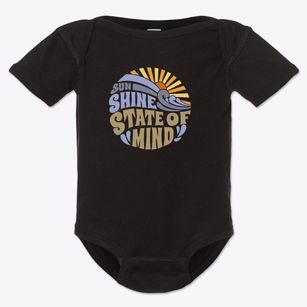  California Sunshine State Of Mind Baby Onesie