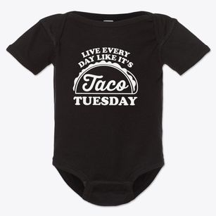   Taco Tuesday Baby Onesie