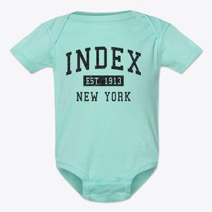 Index New York Classic Established Baby Onesie