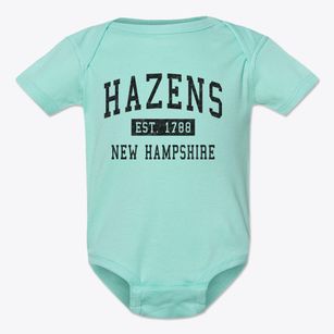 Hazens New Hampshire Classic Established Baby Onesie