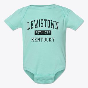 Lewistown Kentucky Classic Established Baby Onesie