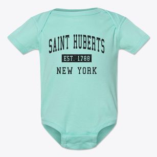 Saint Huberts New York Classic Established Baby Onesie