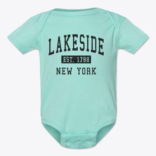 Lakeside New York Classic Established Baby Onesie