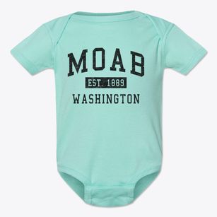Moab Washington Classic Established Baby Onesie