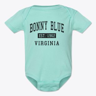 Bonny Blue Virginia Classic Established Baby Onesie