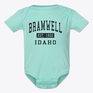 Bramwell Idaho Classic Established Baby Onesie