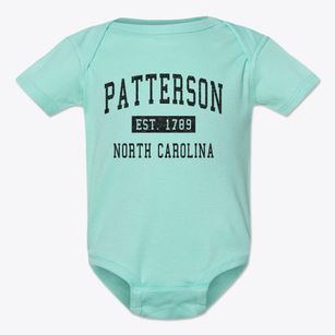 Patterson North Carolina Classic Established Baby Onesie