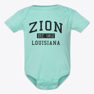 Zion Louisiana Classic Established Baby Onesie