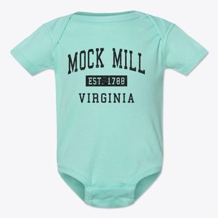 Mock Mill Virginia Classic Established Baby Onesie