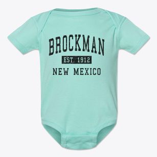 Brockman New Mexico Classic Established Baby Onesie