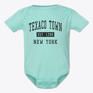 Texaco Town New York Classic Established Baby Onesie