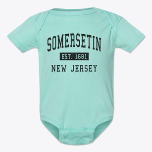 Somersetin New Jersey Classic Established Baby Onesie