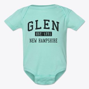 Glen New Hampshire Classic Established Baby Onesie