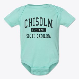 Chisolm South Carolina Classic Established Baby Onesie
