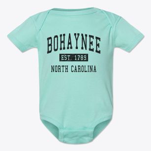 Bohaynee North Carolina Classic Established Baby Onesie