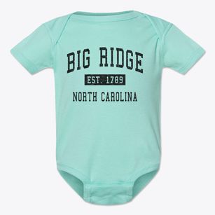 Big Ridge North Carolina Classic Established Baby Onesie
