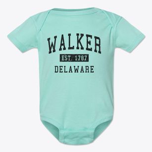 Walker Delaware Classic Established Baby Onesie