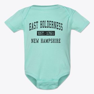 East Holderness New Hampshire Classic Established Baby Onesie