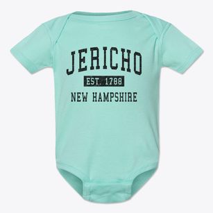 Jericho New Hampshire Classic Established Baby Onesie