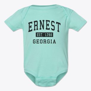 Ernest Georgia Classic Established Baby Onesie