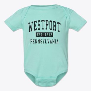 Westport Pennsylvania Classic Established Baby Onesie