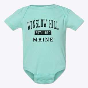 Winslow Hill Maine Classic Established Baby Onesie