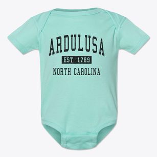 Ardulusa North Carolina Classic Established Baby Onesie