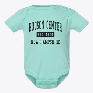 Hudson Center New Hampshire Classic Established Baby Onesie