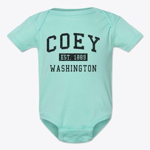 Coey Washington Classic Established Baby Onesie