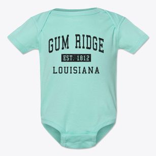 Gum Ridge Louisiana Classic Established Baby Onesie
