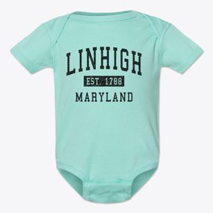 Linhigh Maryland Classic Established Baby Onesie