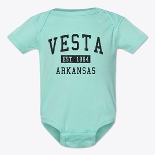 Vesta Arkansas Classic Established Baby Onesie